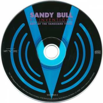CD Sandy Bull: Re-Inventions (Best Of The Vanguard Years)