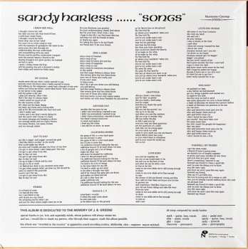LP Sandy Harless: Songs