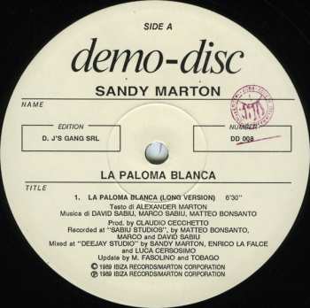 LP Sandy Marton: La Paloma Blanca
