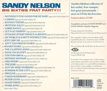CD Sandy Nelson: Big Sixties Frat Party!!!