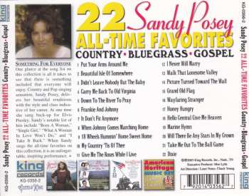 CD Sandy Posey: 22 All Time Favorites