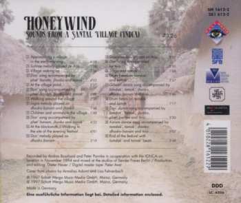 CD Santal: Honeywind: Sounds From A Santal Village (India)