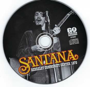 CD Santana: Berkeley Community Center 1970