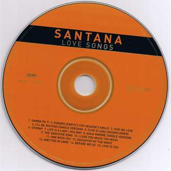 CD Santana: Love Songs
