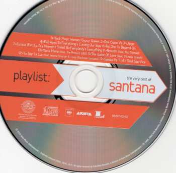 CD Santana: Playlist: The Very Best Of Santana