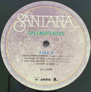 2LP Santana: Splendiferous LTD