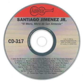 CD Santiago Jimenez, Jr.: El Mero, Mero De San Antonio