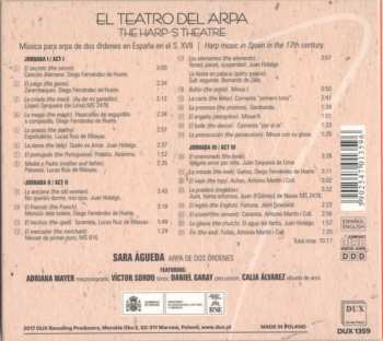 CD Sara Águeda: El Teatro Del Arpa: Harp Music In Spain In The 17th Century