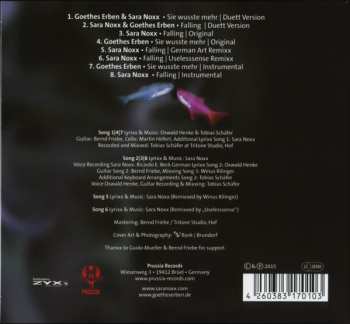 CD Goethes Erben: Sie Wusste Mehr / Falling LTD | DIGI
