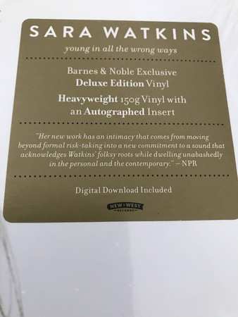 LP Sara Watkins: Young In All The Wrong Ways