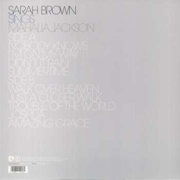 LP Sarah Brown: Sings Mahalia Jackson