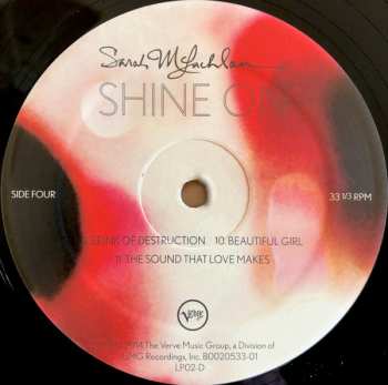 2LP Sarah McLachlan: Shine On