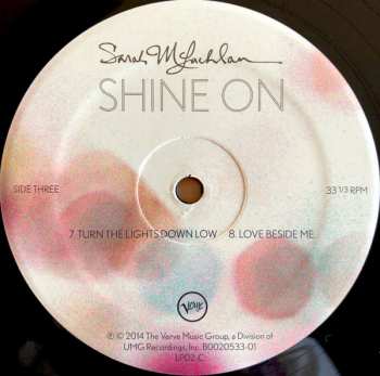 2LP Sarah McLachlan: Shine On