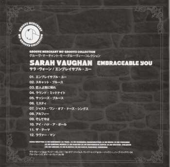 CD Sarah Vaughan: Embraceable You LTD