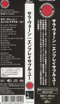 CD Sarah Vaughan: Embraceable You LTD