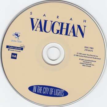 2CD Sarah Vaughan: In The City Of Lights