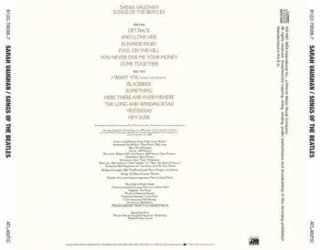 CD Sarah Vaughan: Songs Of The Beatles