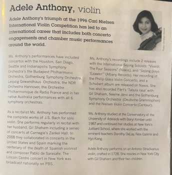 CD Pablo De Sarasate: Virtuoso Violin Works (¡Sarasateada! Valladolid 2008)