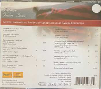 CD Pablo De Sarasate: Virtuoso Violin Encores