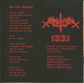 CD Sarcófago: I.N.R.I.