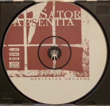 CD Sator Absentia: Mercurian Orgasms