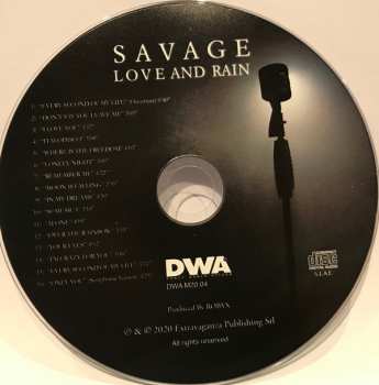 CD Savage: Love And Rain