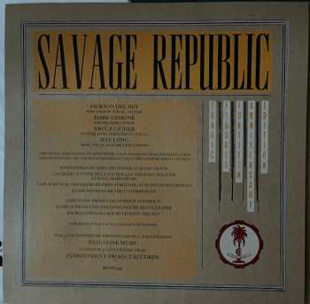 2LP Savage Republic: Tragic Figures LTD | CLR