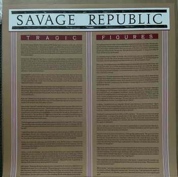 2LP Savage Republic: Tragic Figures LTD | CLR