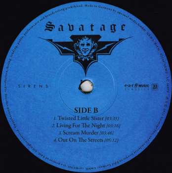 LP Savatage: Sirens