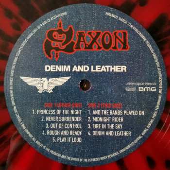 LP Saxon: Denim And Leather CLR