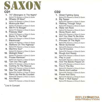 2CD Saxon: Wheels Of Steel