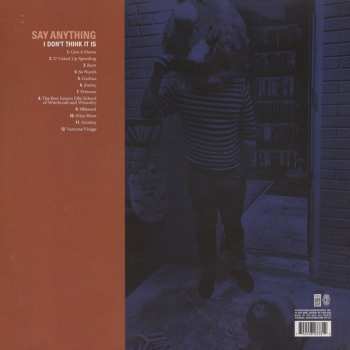 CD Say Anything: I Don't Think It Is