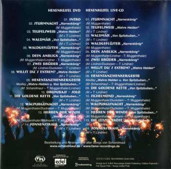 2CD/2DVD/Box Set Schandmaul: Live CD & DVD Doppelpackage - Hexenkessel & Kunststück