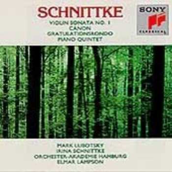 Album Alfred Schnittke: Violin Sonata No. 1, Canon, Gratulationsrondo, Piano Quintet