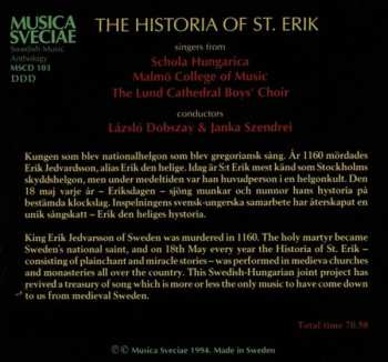 CD/Box Set Schola Hungarica: Erik Den Heliges Hystoria