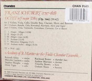 CD Franz Schubert: Octet In F Major D.803