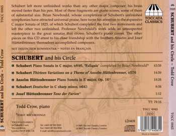 CD Franz Schubert: Schubert And His Circle
