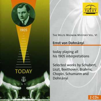 Album Schubert / Dohnanyi / Liszt / Beethoven / Brahms: Welte