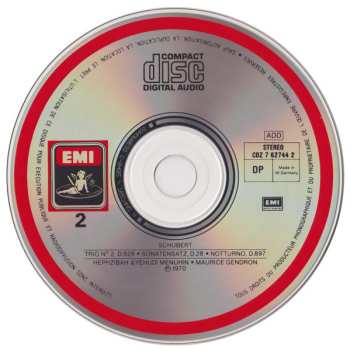 2CD Franz Schubert: Quintette "La Truite" = "The Trout" = "Die Forelle" / Trios Op. 99 & 100 - Sonatensatz / Notturno