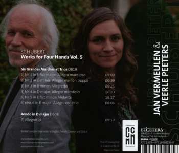 CD Franz Schubert: Works For Four Hands Vol. 5