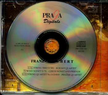 CD Franz Schubert: String Trio D581, StringQuartet No.14 D 810, Eine Kleine Trauermusik D 79
