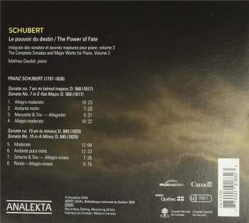 CD Franz Schubert: La Force Du Destin / The Power Of Fate
