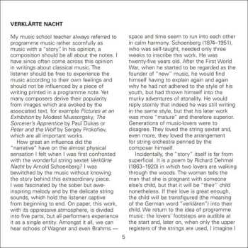 CD Franz Schubert: String Quintet • Verklärte Nacht