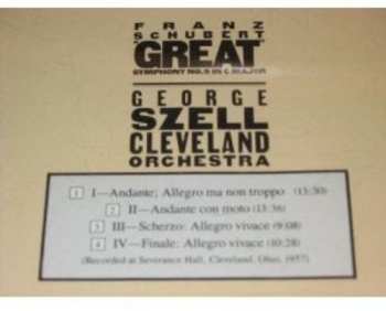 Album Schubert / Szell / Cleveland Orch: Sym No 9 Great