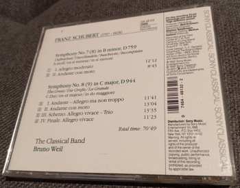 CD Franz Schubert: Symphony No. 7 "Unfinished" / Symphony No. 8 "The Great"