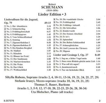 CD Robert Schumann: Album Of Songs For The Young • Lieder And Songs I, Op. 27