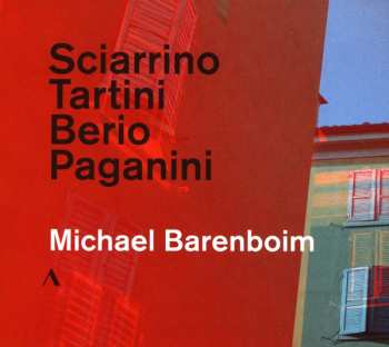 CD Niccolò Paganini: Sciarrino, Tartini, Berio, Paganini