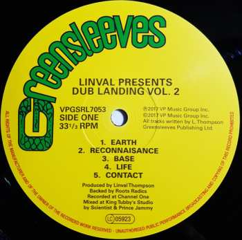 2LP Scientist: Dub Landing Vol.2
