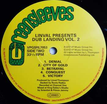 2LP Scientist: Dub Landing Vol.2