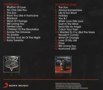 2CD Scorpions: Comeblack / Acoustica